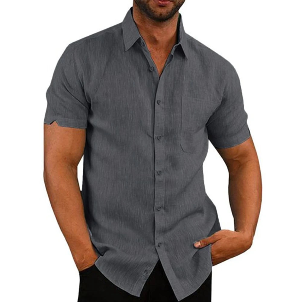FrostLight Blue Casual Shirt