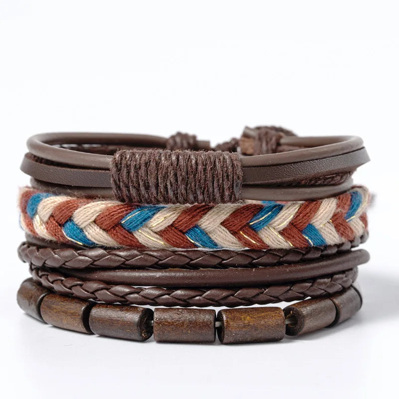Black Orbit 4-Piece Bracelet Set