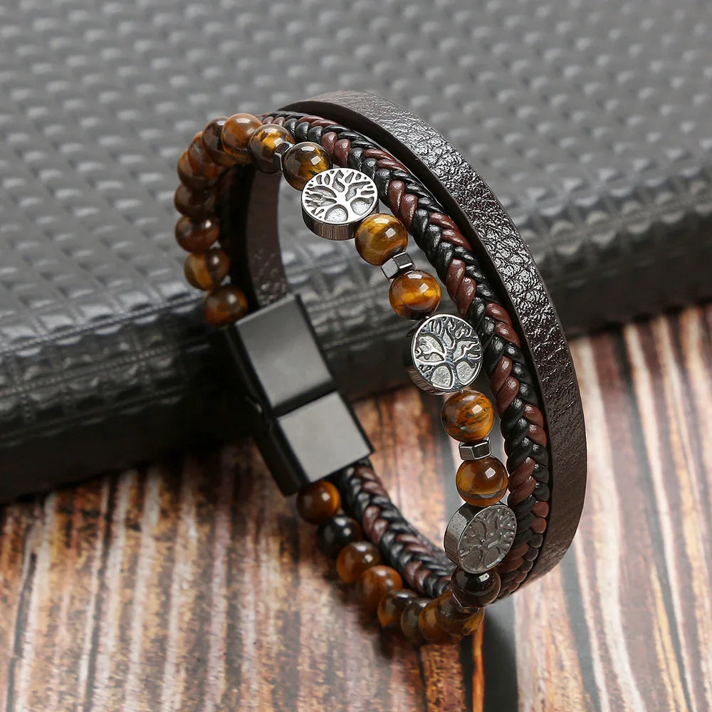 Tiger’s Eye Elegance Bracele