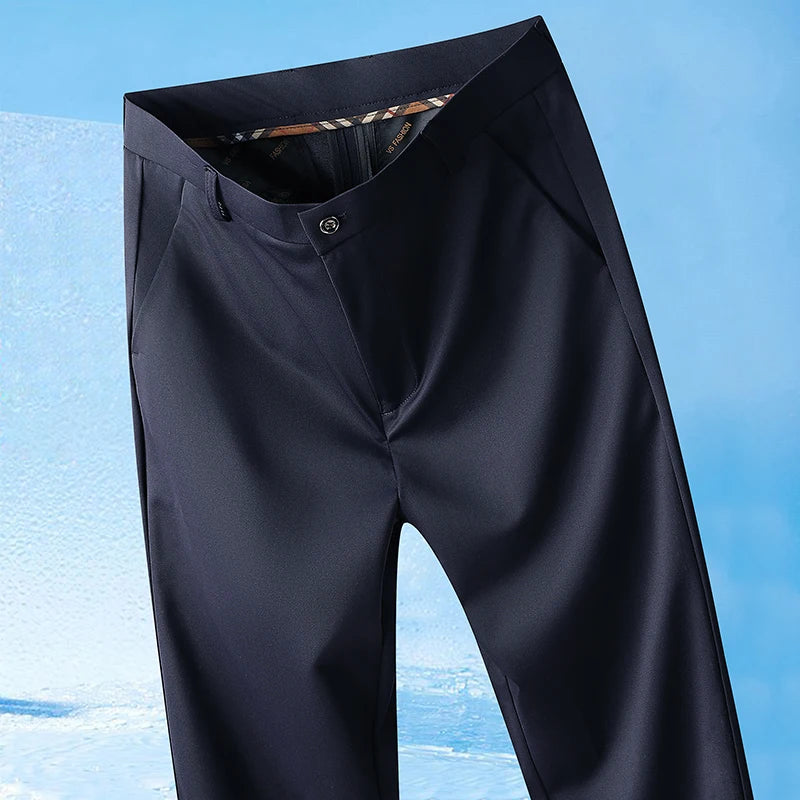 EleganceFlex Tailored Trousers – Multi Shades