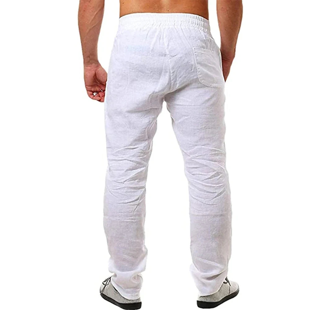 BreezeLinen Relaxed Trousers