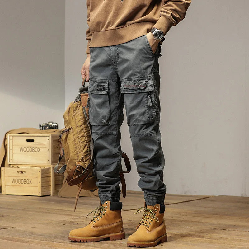 Urban Explorer Cargo Joggers – Khaki