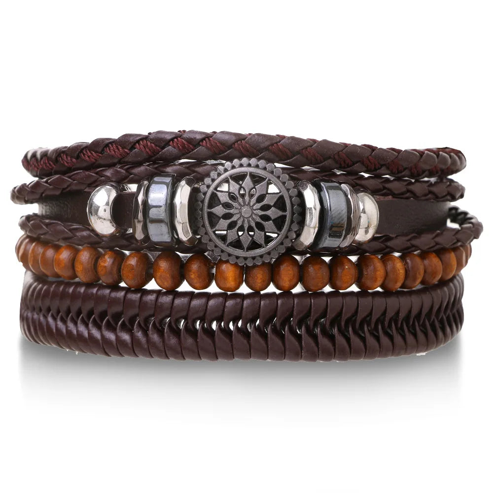 Black Orbit 4-Piece Bracelet Set