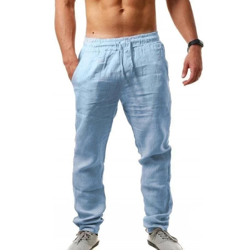 BreezeLinen Relaxed Trousers