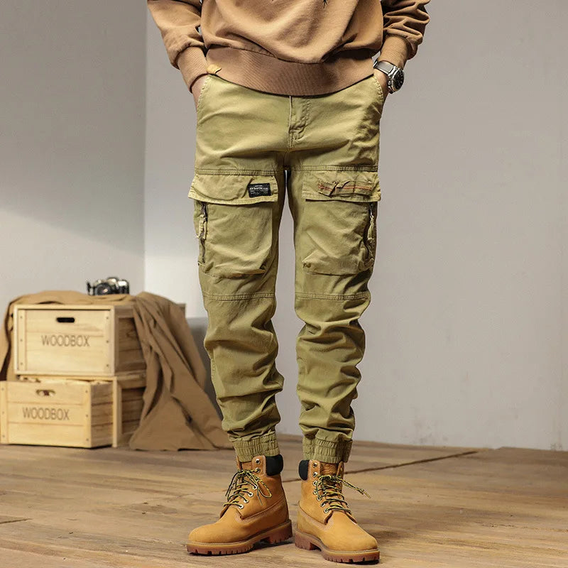 Urban Explorer Cargo Joggers – Khaki
