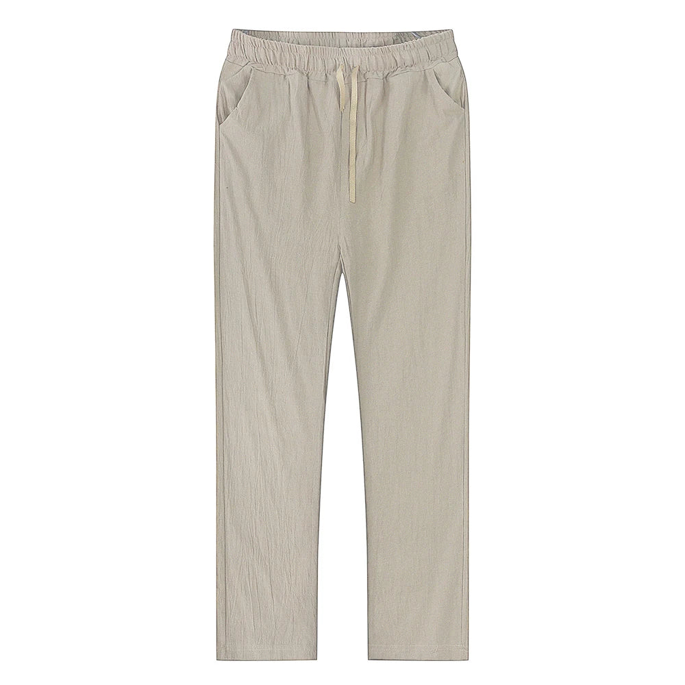 BreezeLinen Relaxed Trousers