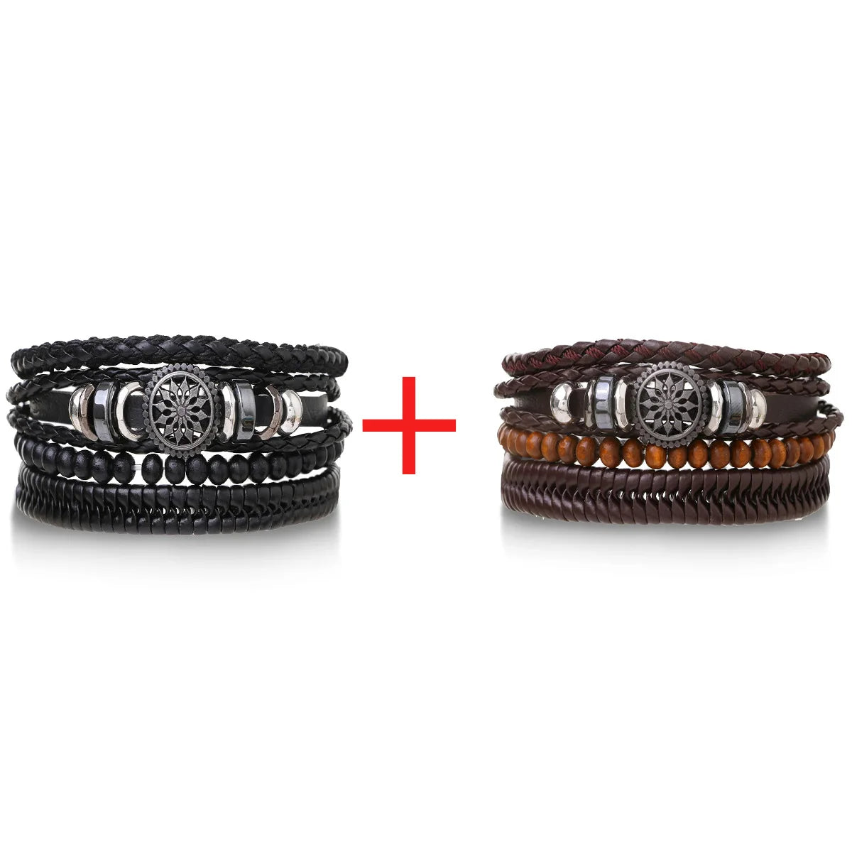 Black Orbit 4-Piece Bracelet Set