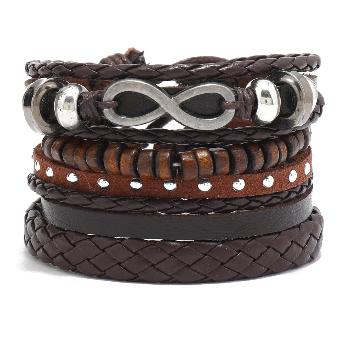 Black Orbit 4-Piece Bracelet Set