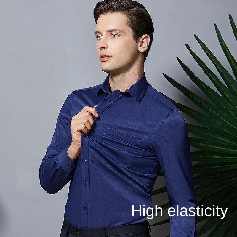 FlexForm Black Stretch Shirt