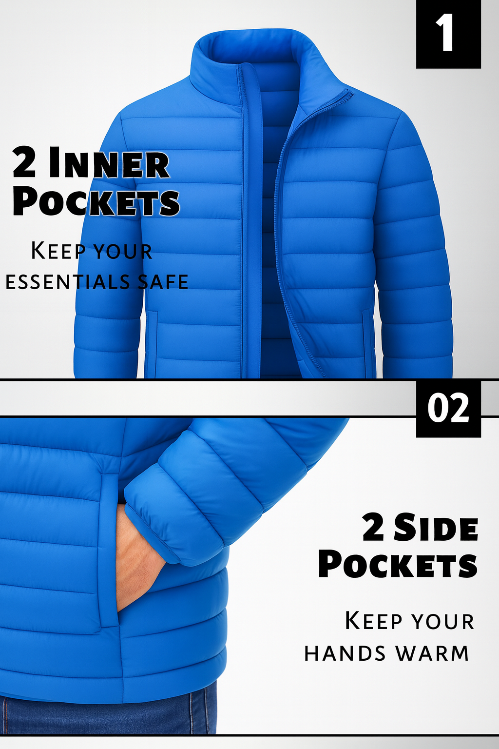 ArcticShield Lightweight Puffer Jacket