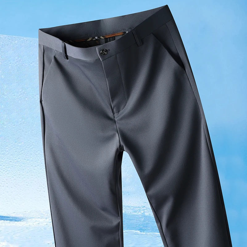 EleganceFlex Tailored Trousers – Multi Shades