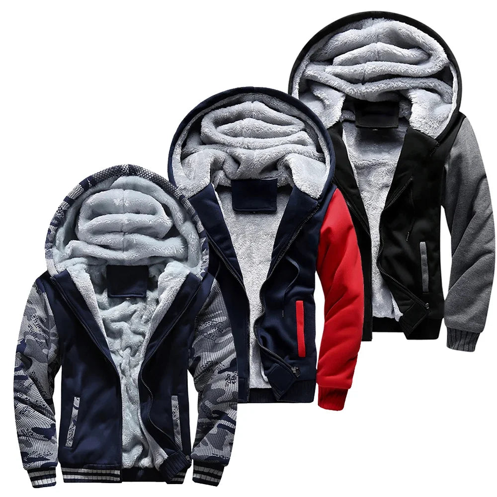 ArcticShield Fleece-Lined Hoodie