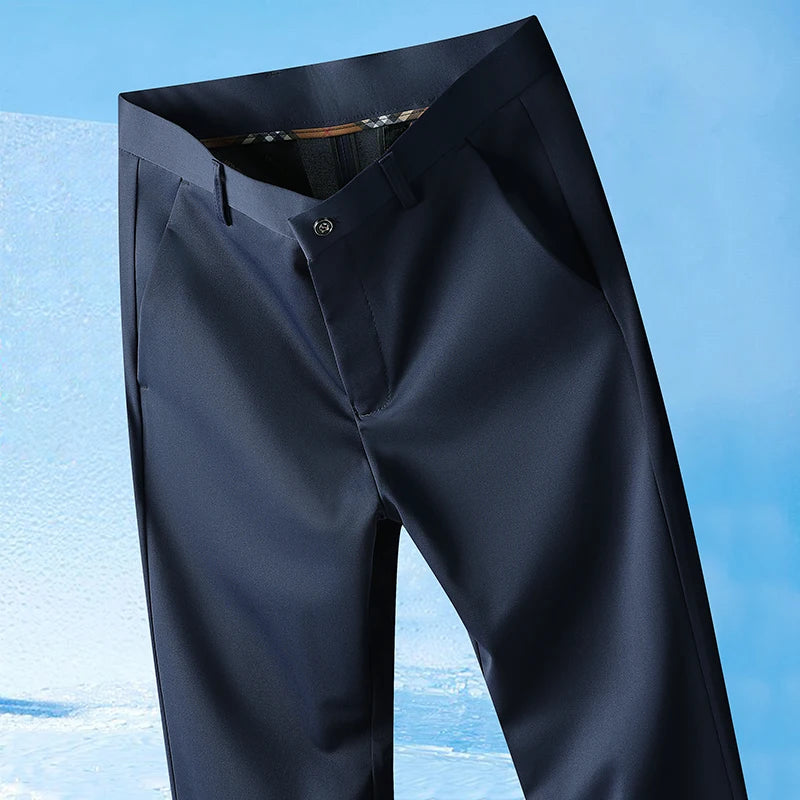 EleganceFlex Tailored Trousers – Multi Shades