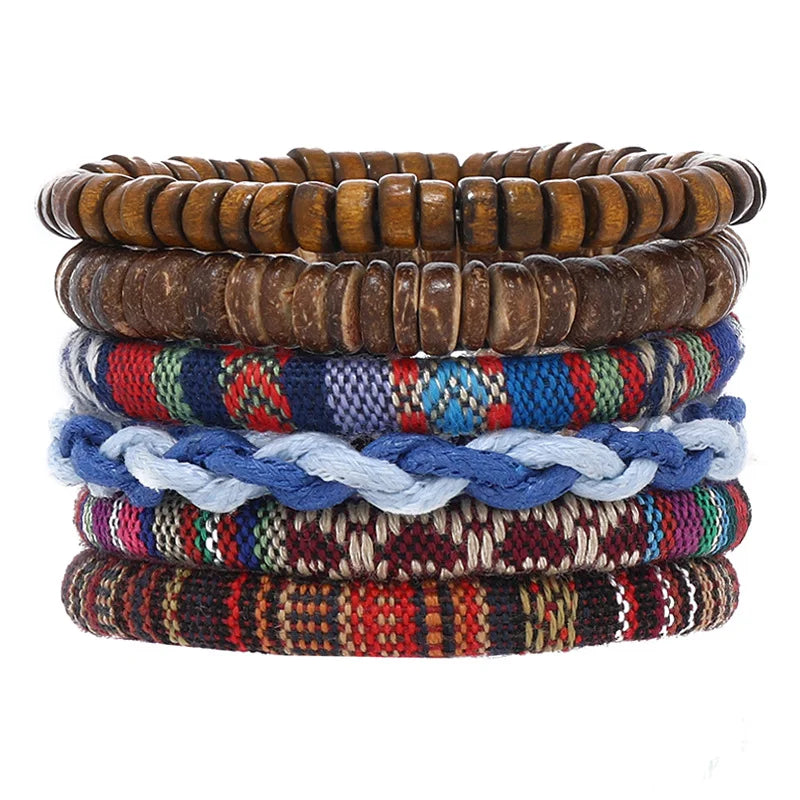 Black Orbit 4-Piece Bracelet Set