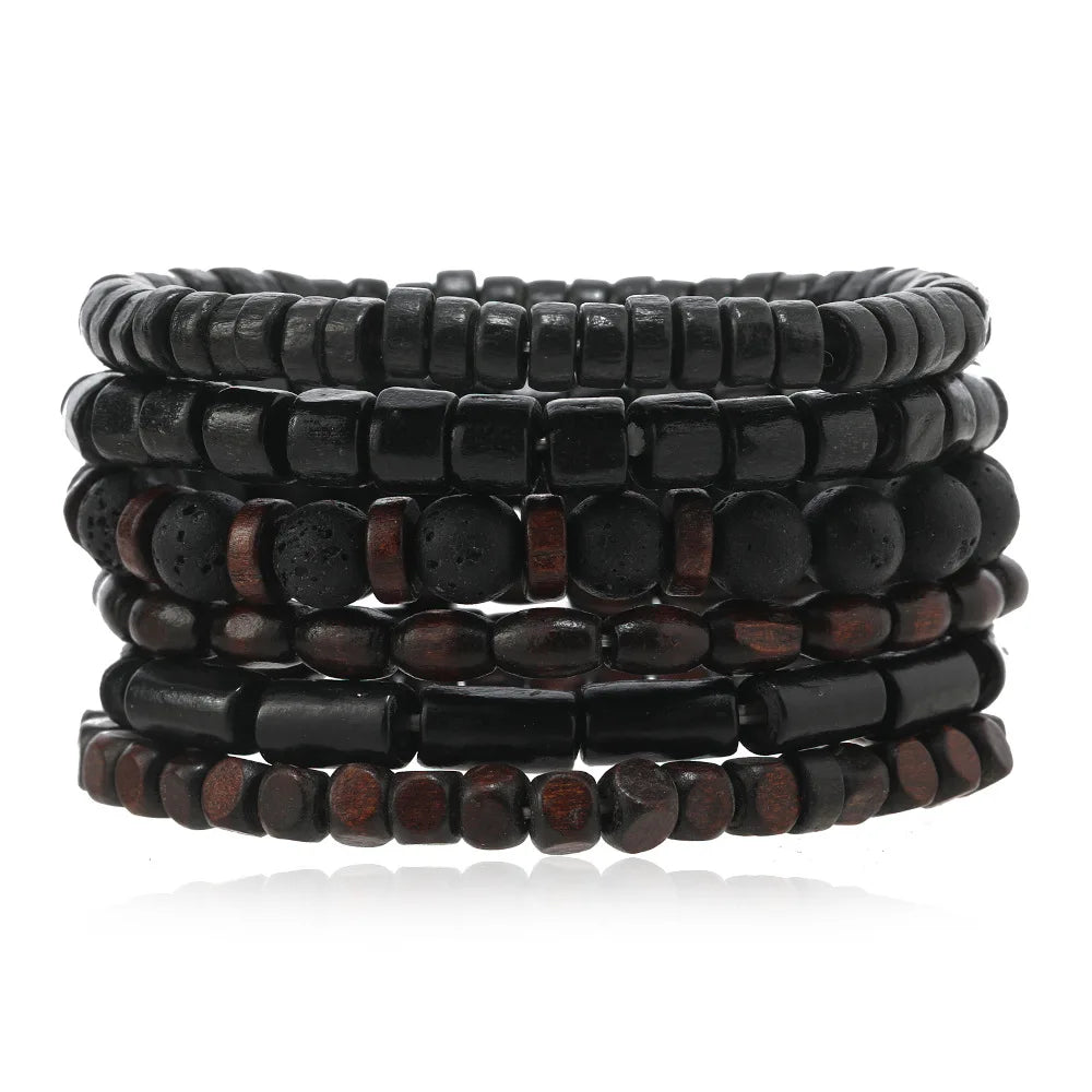 Black Orbit 4-Piece Bracelet Set