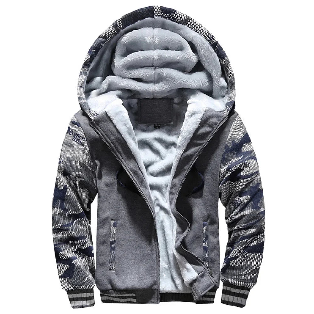 ArcticShield Fleece-Lined Hoodie