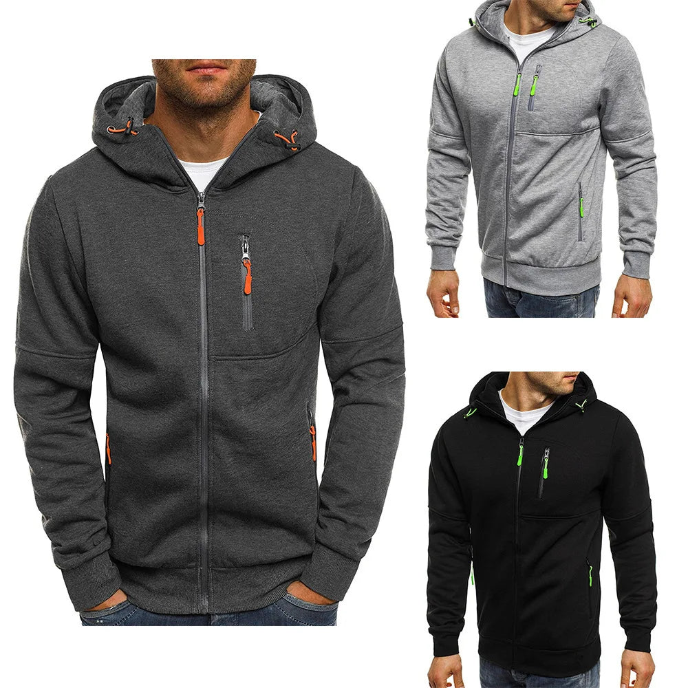 UrbanEdge Zipper Hoodie