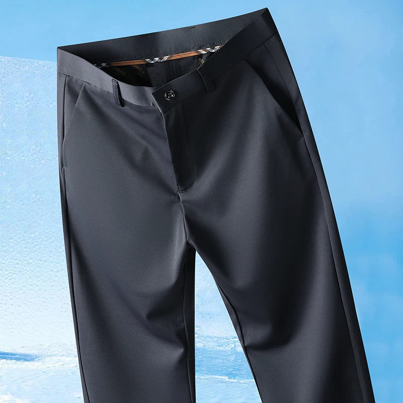EleganceFlex Tailored Trousers – Multi Shades
