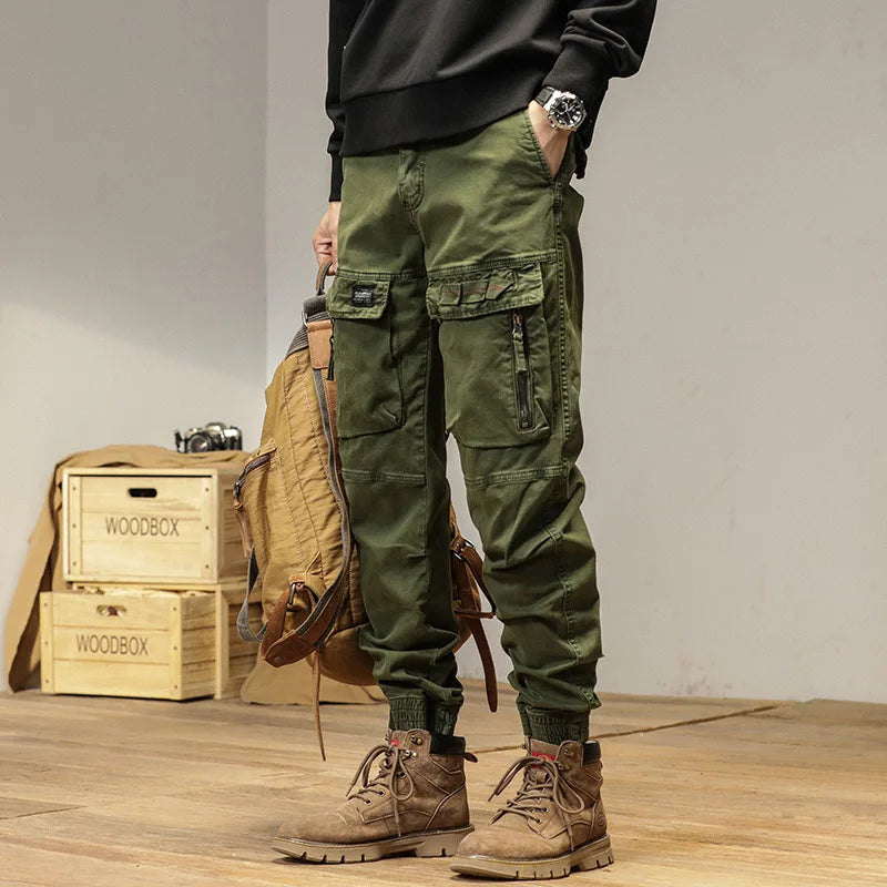 Urban Explorer Cargo Joggers – Khaki