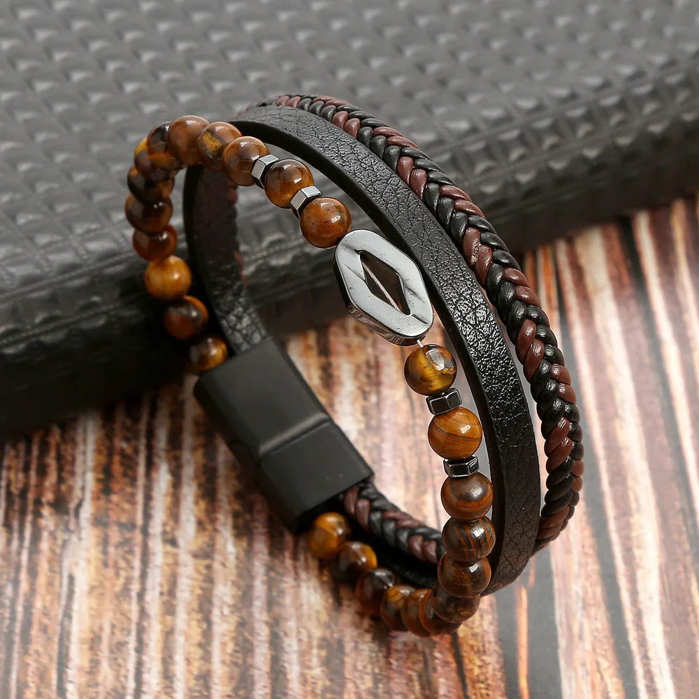 Tiger’s Eye Elegance Bracele