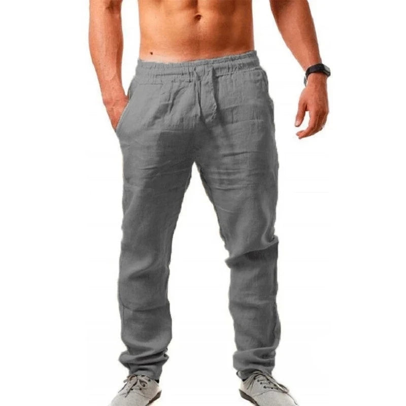 BreezeLinen Relaxed Trousers