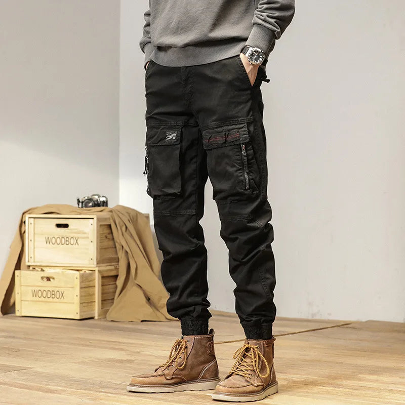 Urban Explorer Cargo Joggers – Khaki