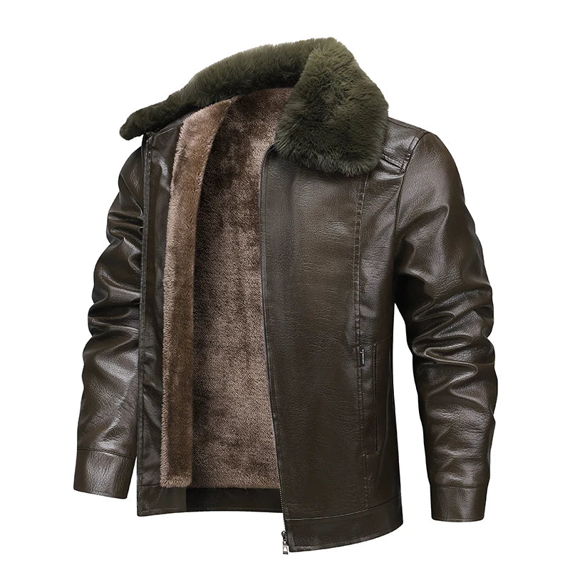 Arctic Commander Leather Jacket