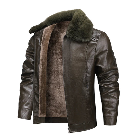 Arctic Commander Leather Jacket