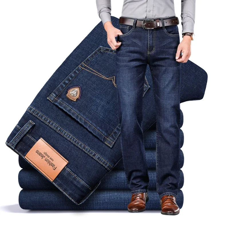 ClassicFit Dark Wash Jeans