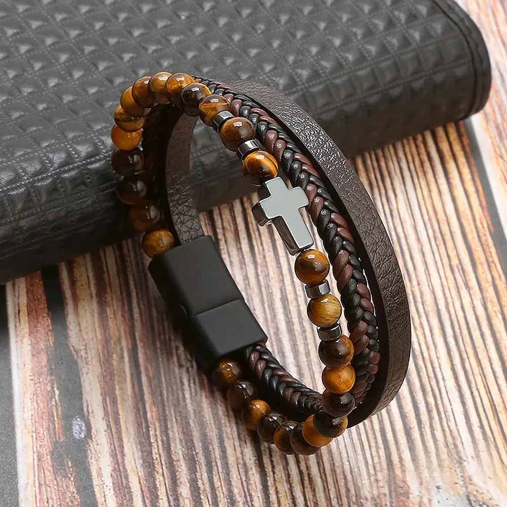 Tiger’s Eye Elegance Bracele
