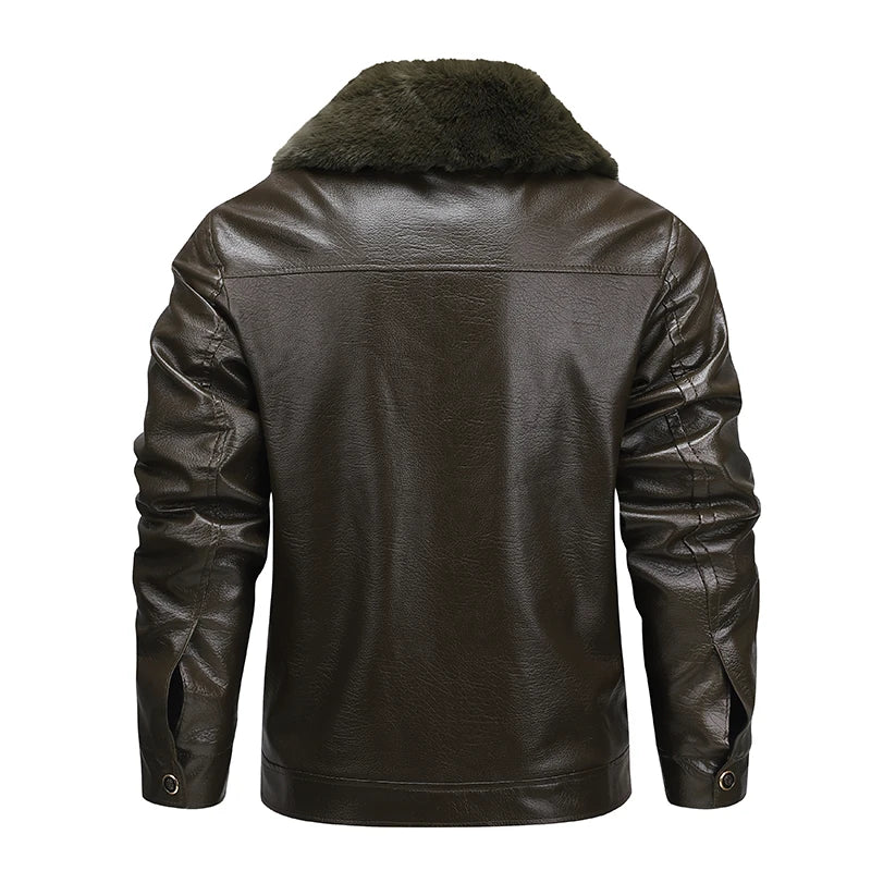 Arctic Commander Leather Jacket