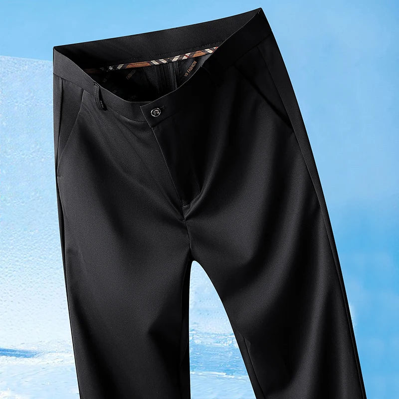 EleganceFlex Tailored Trousers – Multi Shades