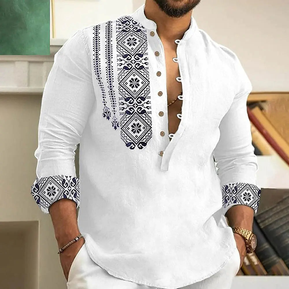 Heritage Luxe Linen Shirt