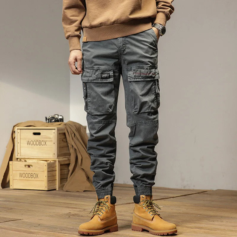 Urban Explorer Cargo Joggers – Khaki
