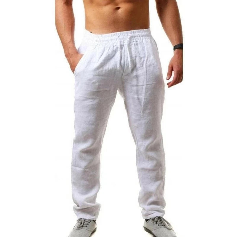 BreezeLinen Relaxed Trousers