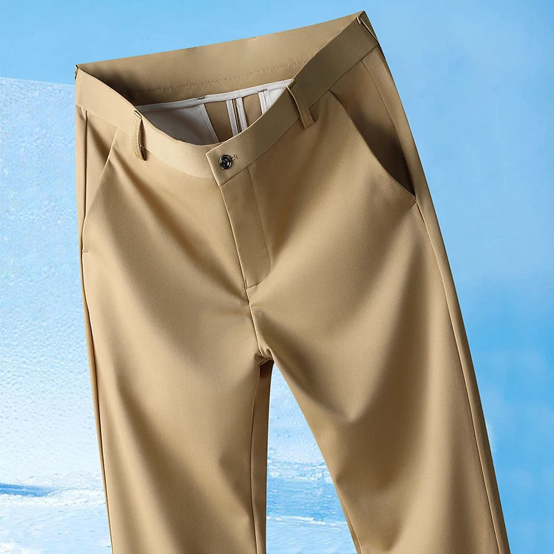 EleganceFlex Tailored Trousers – Multi Shades