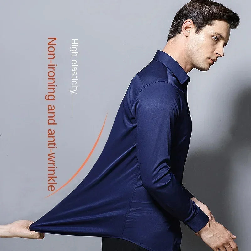 FlexForm Black Stretch Shirt