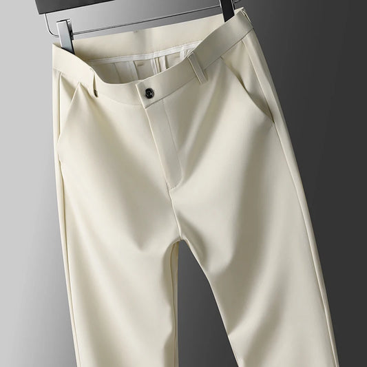 EleganceFlex Tailored Trousers – Multi Shades
