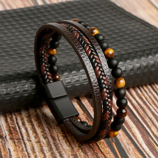 Tiger’s Eye Elegance Bracele