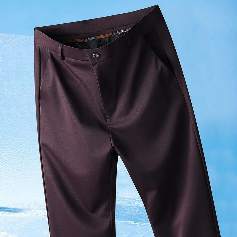 EleganceFlex Tailored Trousers – Multi Shades